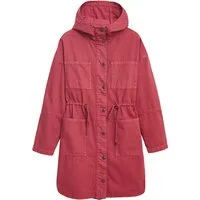 White Stuff Violet Utility Jacket Mid Plum