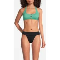 Reiss Iris-halterneck Bikini Seafoam
