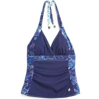 White Stuff Coastal Reversible Tankini Navy