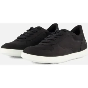 Ecco Ecco Leisure Sneakers zwart Leer
