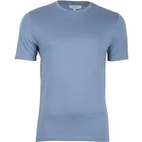 Reiss Dawson Basic T-shirt Blue