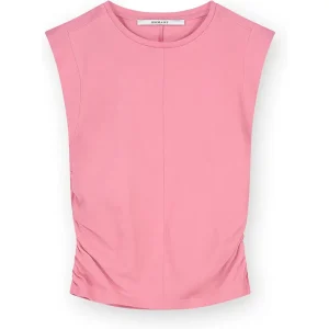 Homage to Denim H-cs25m106 sleeveless top with gathering