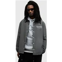 AllSaints Undrgrn Coach Jacket Jackson Blue