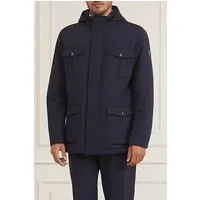 GUESS Fp Padded Field Jack Smart Blue