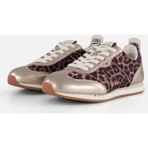 Tamaris Tamaris Leopard Sneakers beige Textiel