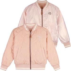 NoNo Zomer reversibel zomerjas meisjes – bomber dotty