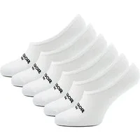 McGregor New York Footies 6-pack White With Anti-slip White