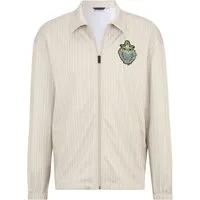 FILA Taarstedt Striped Track Jacket Fields Of Rye/antique White |