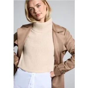 Street One Dames Gebreide kraag in Wit