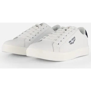PME Legend PME Legend Carrior Sneakers wit Imitatieleer