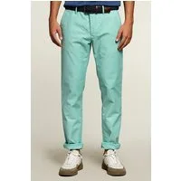 River Woods Slim Fit Cotton Chino Pistache