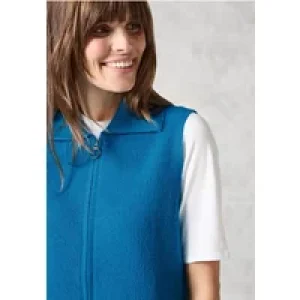 Cecil Dames Mouwloos vest in Turquoise