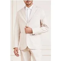 GUESS Wilt Patch Pkts Neutral Blazer Milk