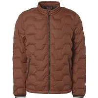 No Excess Jacket Short Fit Padded Brandy