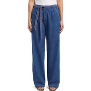 Scotch & Soda Summery Pant With Belt — Washed Indigo Washed Indigo