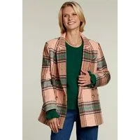 River Woods Multi Checked Blazer 4 Buttons