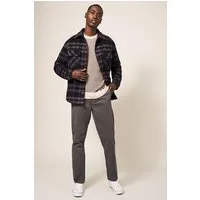 White Stuff Hatchgate Check Jacket Dark Navy