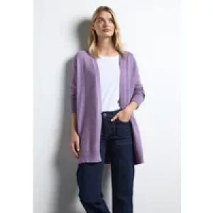 Street One Dames Open vest in Paars