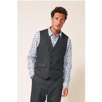 White Stuff Heath Waistcoat Charcoal Grey