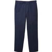 White Stuff Fo Cotton Linen Trousers Dark Navy