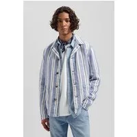 Dstrezzed Ds_harlan Railway Jacket Blue Chambray Blue Chambray