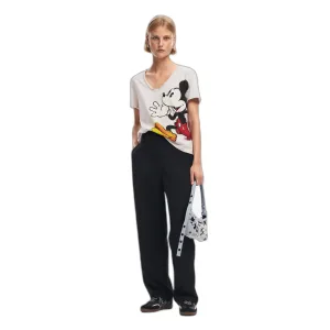 Dames-T-shirt Desigual Mickey Joker
