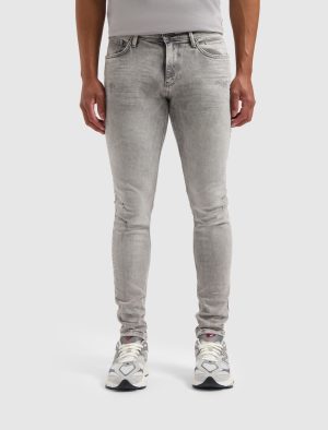 Pure Path The Jone Skinny Fit Jeans Denim Light Grey 32