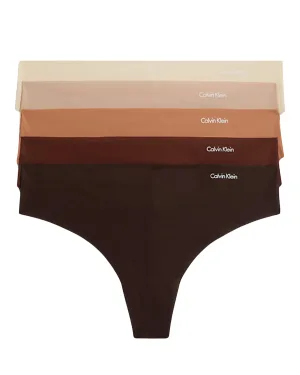 Calvin Klein Thong 5 Pack Invisbles Cotton