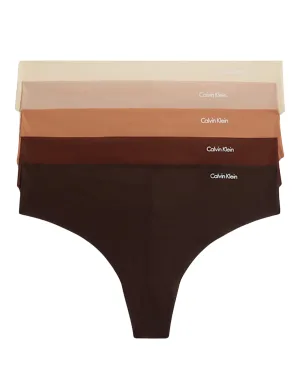 Calvin Klein Thong 5 Pack Invisbles Cotton