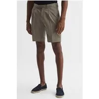 Reiss Shore-side Shorts Khaki