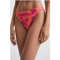 Reiss Lola-print Bikini Orange