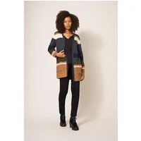 White Stuff Erica Longline Cardi Blue