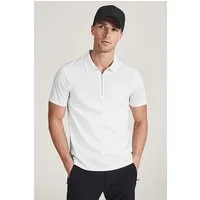 Reiss Belfry Polo Shirt White