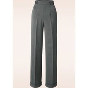 Party On classy broek in houtskool