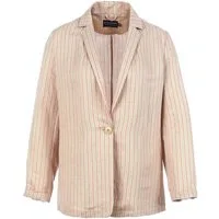 River Woods Shirt Blazer Ls Brown