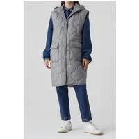 Closed Long Vest Dark Shadow