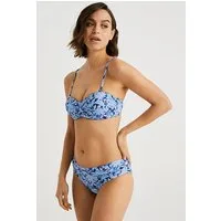 We Fashion Bikini Bottom Light Blue
