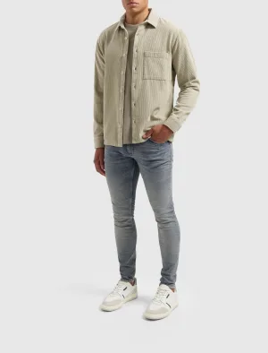 Pure Path The Jone Skinny Fit Jeans Denim Mid Blue  32