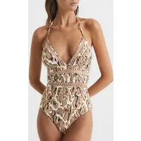 Reiss Gia-print One-piece Print