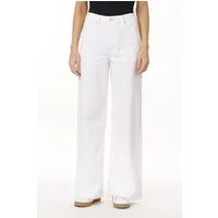 Scotch & Soda The Daze Highest Rise Wide Leg Blanc De Blanc