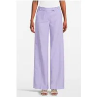 PINKO Aconito Pantalone Twill Melange Kashmir Purple