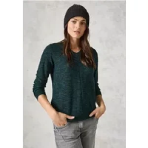 Cecil Dames Trui met structuurmix in Groen