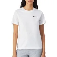 Champion Small Logo Jersey Shirt Dames