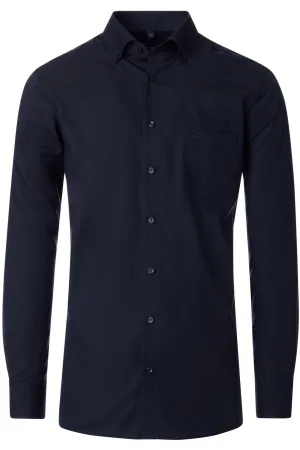 Casa Moda Overhemd blauw, Faux-uni