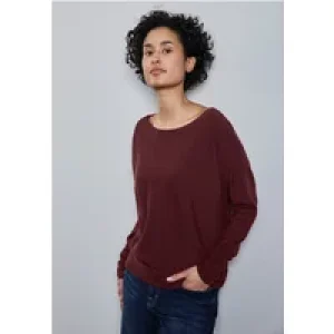 Street One Dames Dolman trui in Rood