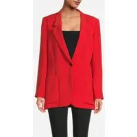 Reiss Maia-split Blazer Coral