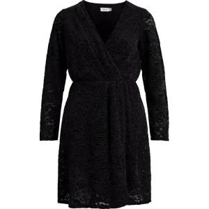 Vila Vibeaut lace v-neck ls dresssu –