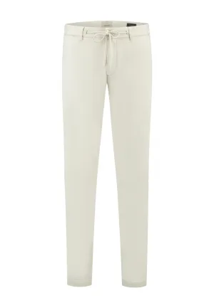 Dstrezzed Lancaster Twill Knit Tapered Jogger Chino 107 Silver Birch