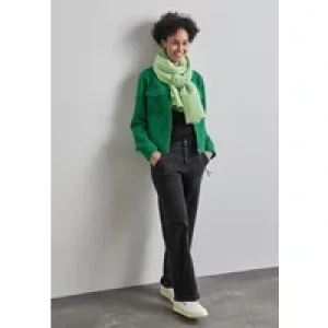 Street One Dames Lange geplooide sjaal in Groen