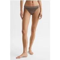 Reiss Tyra-sparkle Bikini Mink